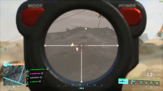 Battlefield 2042 SWS-10 Sniper Gameplay смотреть онлайн