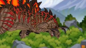 Тирекс зила против Спенозавра зилы (монстр батл )