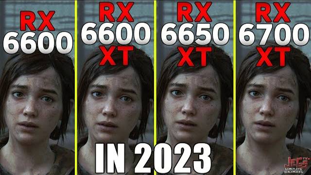 сравнение RX6600, RX6600XT, RX6500XT, RX6700XT.
