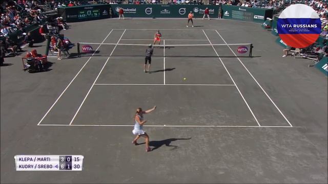 2018 Charleston Open — Andreja Klepac/Martinez Sanchez vs Alla Kudryavtseva/Katarina Srebotnik смотреть онлайн