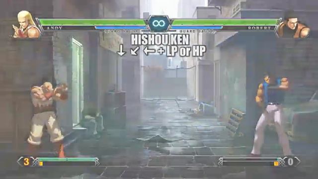 THE KING OF FIGHTERS XIII Team Fatal Fury Andy Bogard Video unais смотреть онлайн