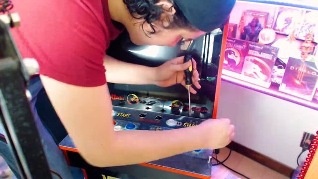 😱 ARMÉ mi PROPIA ARCADE /🕹️ 1up ARCADE MORTAL KOMBAT 🐉 смотреть онлайн