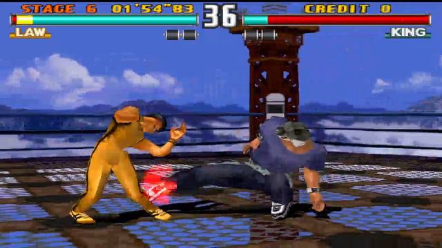 Tekken 3 Law with Yoshimitsu Moves Arcade смотреть онлайн