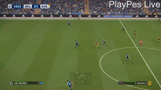 PES 2018 - CLUB BRUGGE vs BORUSSIA DORTMUND - Full Match & All Goals - PC Gameplay 1080p HD смотреть онлайн