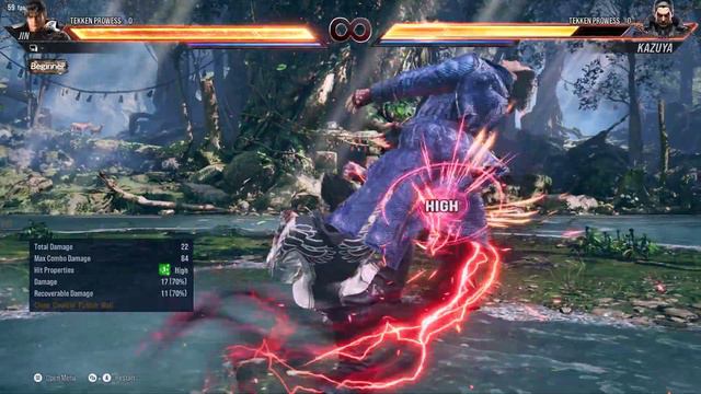Tekken 8 Jin Max Damage Thrusting Uppercut COMBO !! (CNT VERSION) ( imput in the description) смотреть онлайн