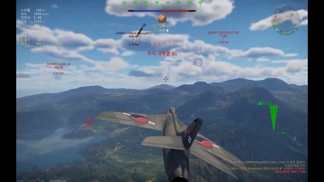 [워썬더] War Thunder, 헌터, Hawker Hunter FGA.9. смотреть онлайн