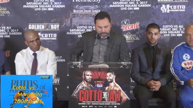 MIGUEL COTTO VS. SADAM ALI (FULL PRESS CONFERENCE) смотреть онлайн
