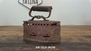 Угольный утюг 30-х годов ХХ века