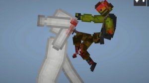 Сражение зеленых против белых