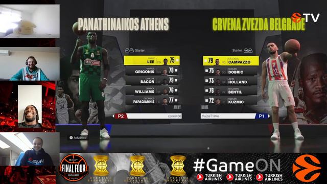 VEL Euroleague F4 3rdplace & FINAL - with Jaleen Smith & #overtime hosting #euroleague #watchalong смотреть онлайн