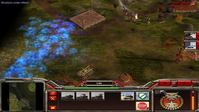 Command & Conquer: Generals, Heartland Shield Map, China vs GLA Brutal Difficulty смотреть онлайн