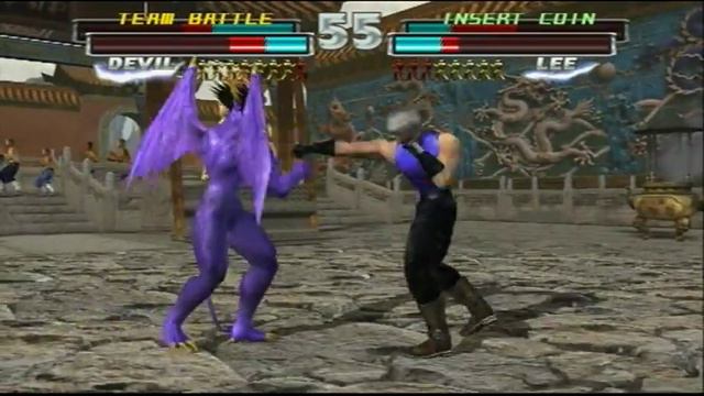 Tekken Tag Tournament HD | A9K  Vs. CPU  8 On 8 | TEAM BATTLE