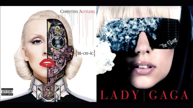 Christina Aguilera & Lady Gaga - "Monday Dance" (Mashup) смотреть онлайн