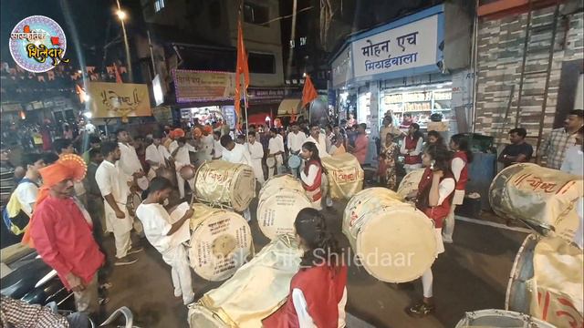 Yoddha dhol tasha pathak | Shivjayanti Miravnuk 2023- तिथीप्रमाणे Shivswarajya pratishthan, colaba смотреть онлайн
