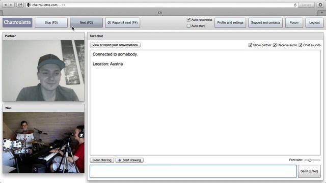 Improvised music on Chatroulette смотреть онлайн