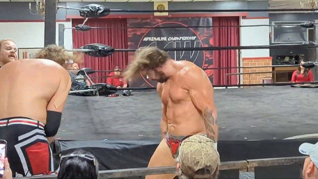 Chris Masters vs Ben Bishop Adrenaline Championship Wrestling championship match смотреть онлайн