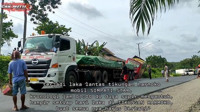 Laka lantas di tikungan Harmoko tikungan rawan di Sumatera смотреть онлайн