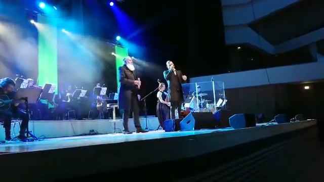 Joachim Witt & Adrian Hates (Diary Of Dreams)- Die Flut *live* @Kulturpalast Dresden 01.05.19