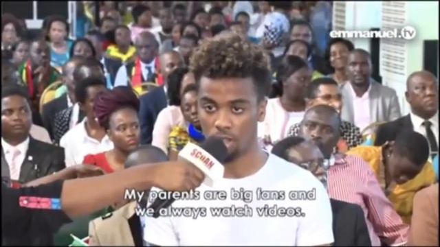Angel Gomes(Manchester United) went to T.B Joshua’s church for healing смотреть онлайн