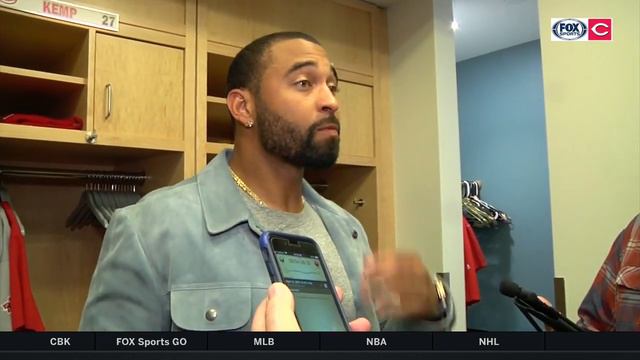 Matt Kemp: It was special to return to LA on Jackie Robinson Day | REDS-DODGERS POSTGAME смотреть онлайн