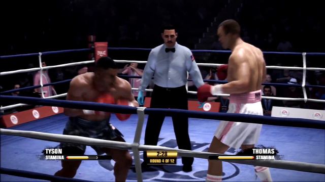 Mike Tyson Vs Pinklon Thomas ★ Tyson Raw And [Mostly] Uncut ★ Full Fight Night Champion Simulation