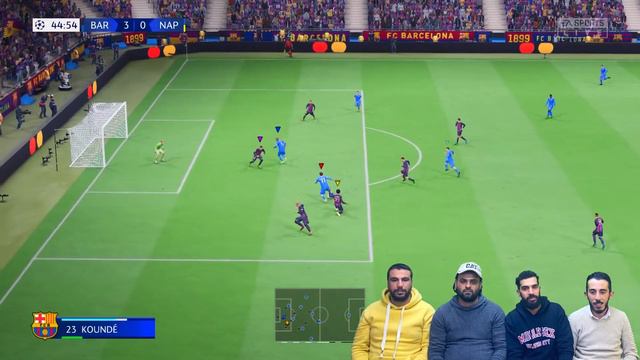 اقوى تحدي فيفا 23 - الي يخسر راح يبلع برشاش الثلج - برشلونة ضد نابولي - FIFA 23 смотреть онлайн