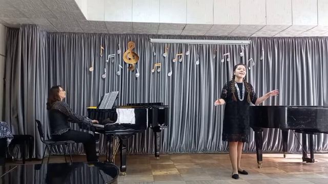 Данилова Камiла  «Чорнобривці» муз.В.Верменич сл.М.Сингаївського