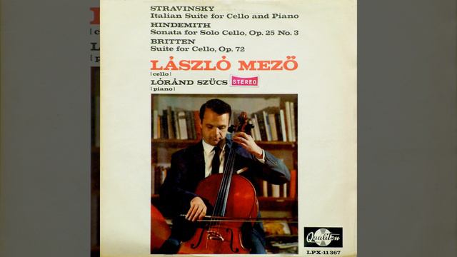 Suite for Cello Op. 72 VI. Moto perpetuo e Canto quarto смотреть онлайн