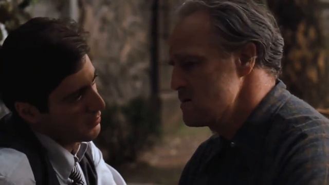 The Godfather Michael Carleone And  Vito Corleone