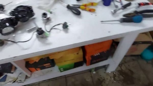 Установка Biled vision 4300k в Mitsubishi Pajero Sport