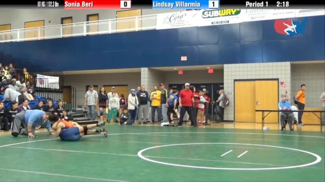 60 KG R1 - Sonia Beri (Bearcat) vs. Lindsay Villarmia (MBU) смотреть онлайн