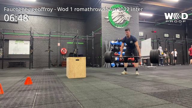 Roma Throwdown inter 2022 wod 1 смотреть онлайн