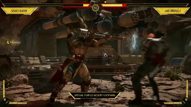 Shao Kahn vs Jax Briggs | MK11 | hard action fight смотреть онлайн