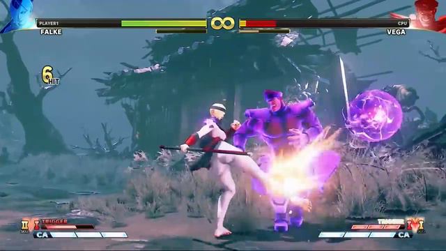 [SFV:CE] Air Throw into Super!! Falke New V-Skill 2 Combos смотреть онлайн