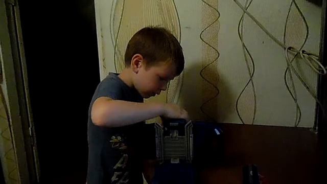 Тимофей и трансформеры-игрушки