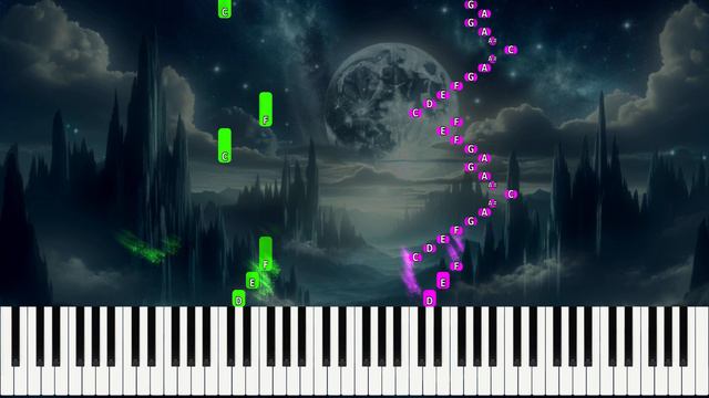 Mozart - Queen of The Night from The Magic Flute | Piano Transcription | Library of Music смотреть онлайн
