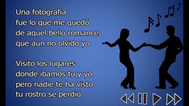 Bonny Cepeda - Una Fotografía (LETRA)