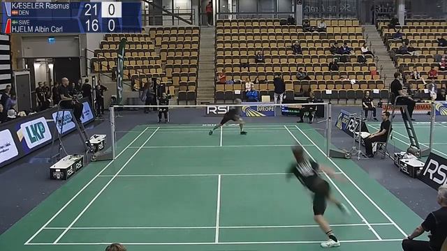 Rasmus Kæseler vs Albin Carl Hjelm (MS, Qualifier) - RSL Swedish Open 2019 смотреть онлайн