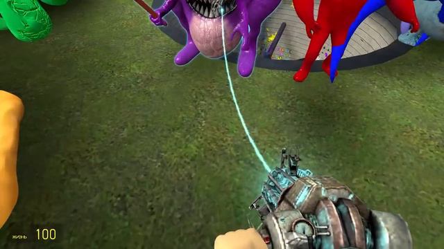 BLENDER ALL NEW GARTEN OF BANBAN FAMILY SPARTAN KICKING in Garry's Mod?! смотреть онлайн