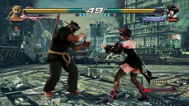 Tekken 7 - King Vs. Eliza, Kazuya (Online) смотреть онлайн