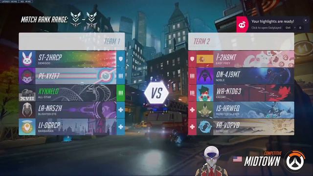 〖Overwatch 2〗Playing New Mid Season Patch - Competitive SoloQ смотреть онлайн
