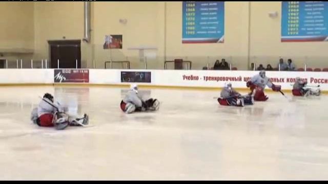 Третьяк, сборы вратарей часть6