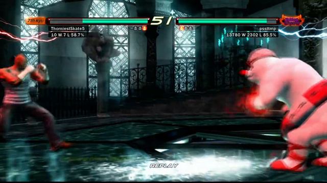 Tekken 6~ Panda (pssttmp) vs. Bruce (ThorniestSkate5) HD смотреть онлайн