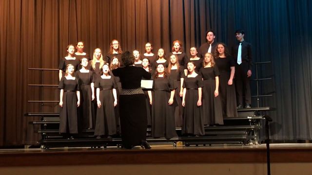 QACHS Concert Choir performs "The Silver Swan" by Orlando Gibbons смотреть онлайн