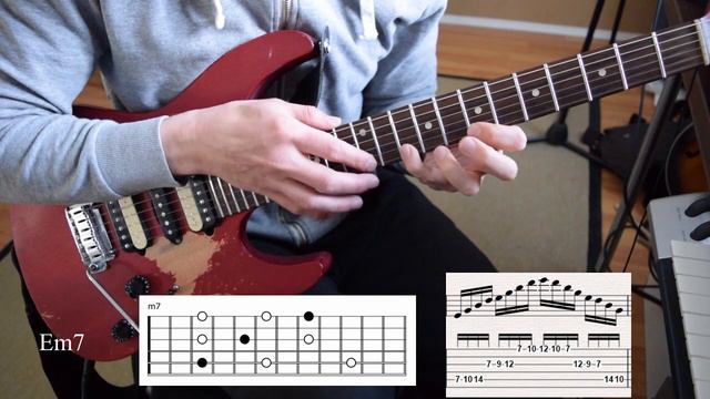 Michael Romeo style tapping arpeggios смотреть онлайн