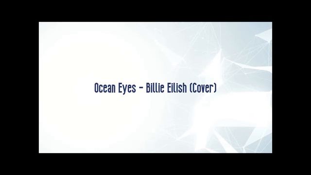 Ocean Eyes - Billie Eilish (Cover) Duet by Zaira Ali & Shaheryar Ansari смотреть онлайн