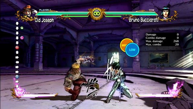 Jjba ASB: Old Joseph RC into GHA Max Damage Comparison смотреть онлайн