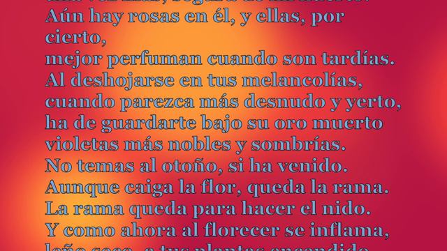 Leopoldo Lugones, A Ti Única