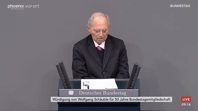 Festakt im Bundestag für Annemarie Renger und Wolfgang Schäuble am 15.12.22 смотреть онлайн