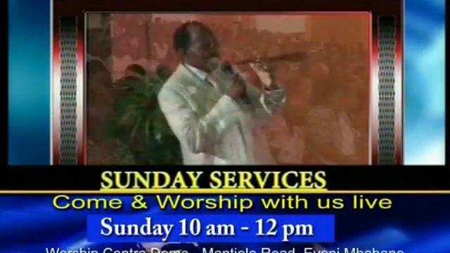 Pastor Justice Dlamini Worship Centre Swaziland